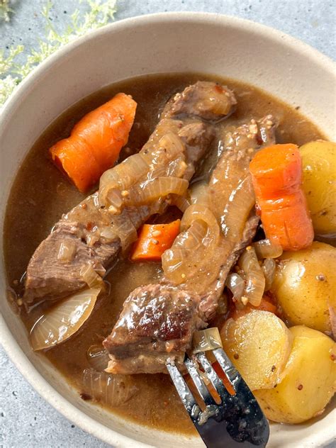 London Broil Pot Roast Easy Slow Cooker Recipe The Tasteful Tribe