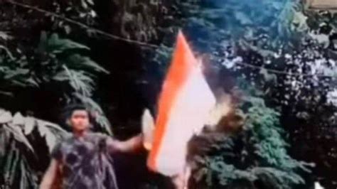 Berawal Dari Bakar Bendera Merah Putih Dan Viral Di TikTok Kini Warga