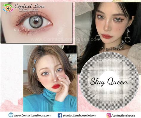 Slay Queen Grey Colour Lens