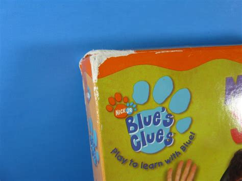 Nick Jr Blues Clues Meet Joe Vhs Rare 2002 Nickelodeon Learning Vhs Tapes