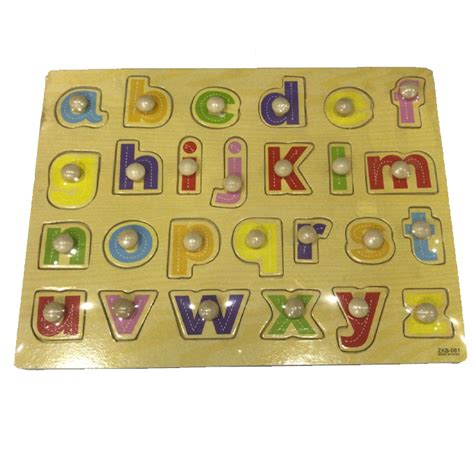 Abc Small Alphabets Line Puzzle Wooden Darazpk