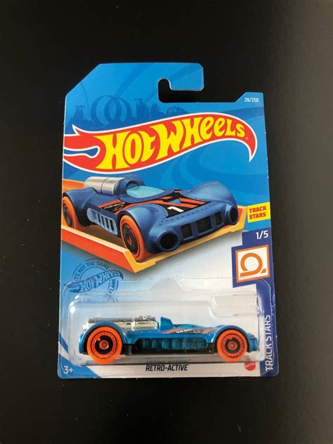 HOT WHEELS RETRO ACTIVE TRACK STARS 1 5 GRY82 NO BLISTER PALADINO LEILÕES