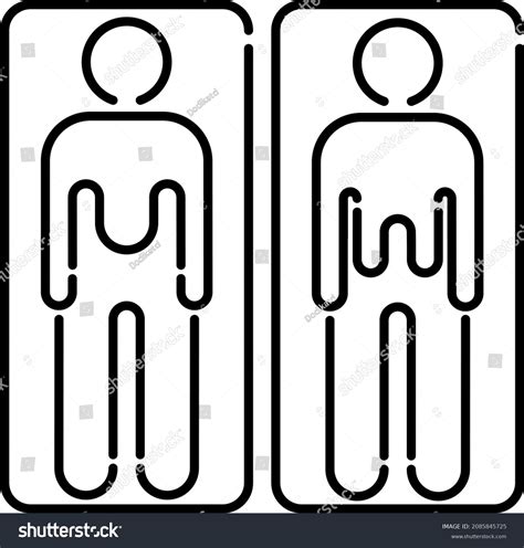 Sex Symbol Icons Framed Vector Transparent Stock Vector Royalty Free