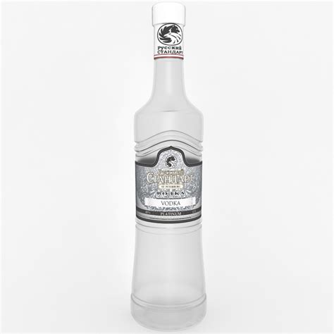 Russian Standart Vodka 3d Max