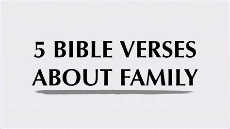 5 Bible Verses About Family – Twin Flame Wisdom