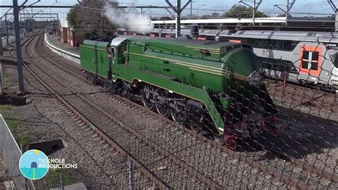 Steam Locomotive 3801 Newcastle Flyer July 2023 Youtube