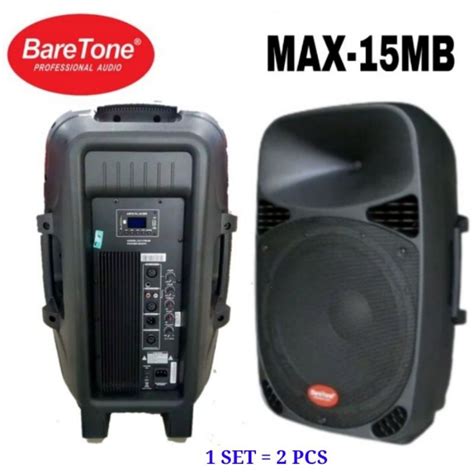 Jual Speaker Aktif Portabel Baretone Max 15 Mb Original 15 Inch