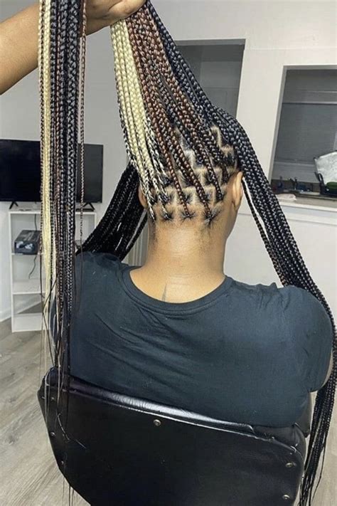 Adorable Peekaboo Box Braids Inspirations In Honestlybecca