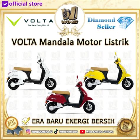 VOLTA Mandala Sepeda Motor Listrik OTR JABODETABEK Wins Camera