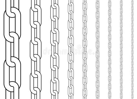 Chain Vector Design Illustration Stock Illustration Illustration Of