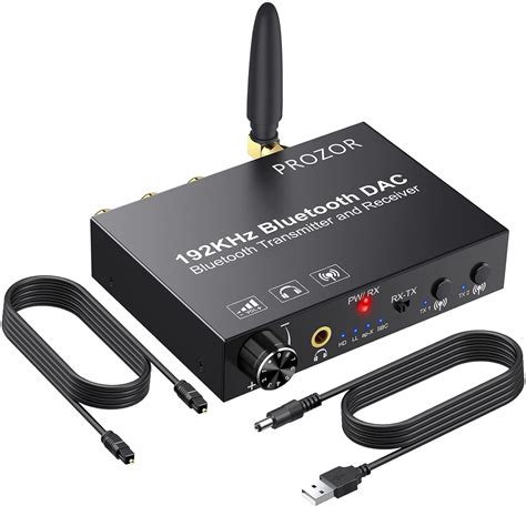 Prozor Bluetooth Dac Converter Khz Optical Coaxial To Rca Mm