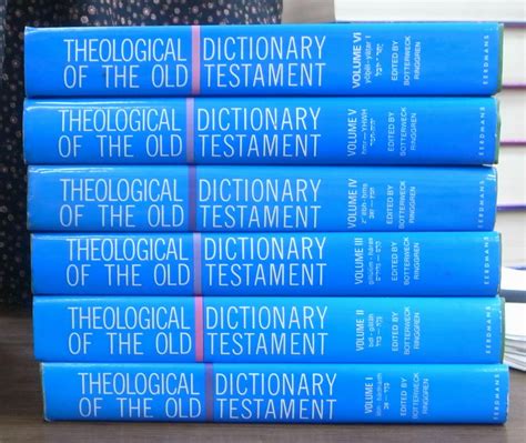 Theological Dictionary Of The Old Testament G