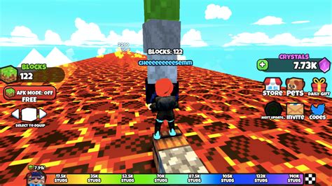 Roblox Block Race Codes June Touch Tap Play