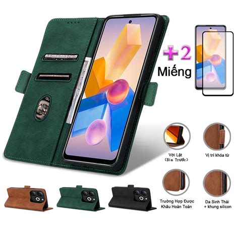 Bao Da Trong Ốp Lưng Cho Điện Thoại Infinix Hot i i Pro Bao Da Đơn Giản Kèm Màng