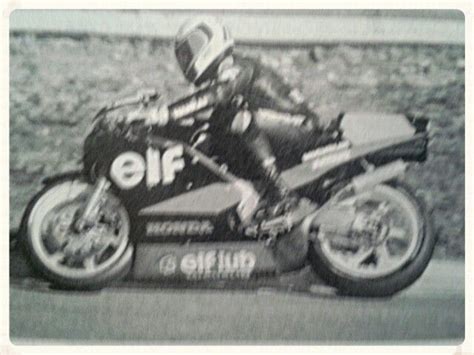 Dominique Sarron Test With Honda Elf Year