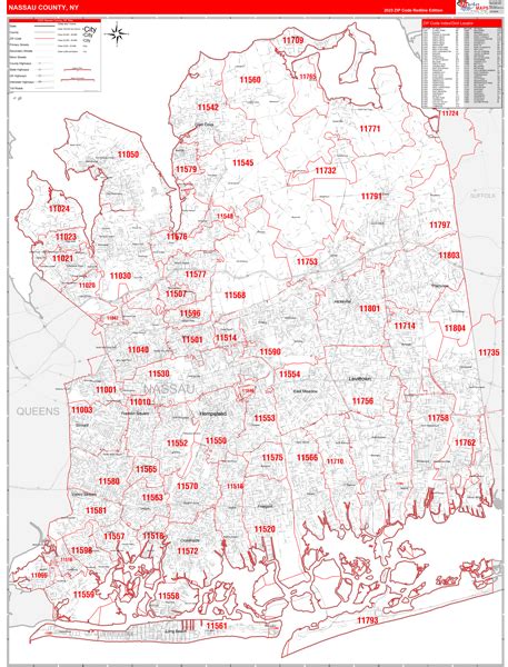 Maps Of Nassau County New York