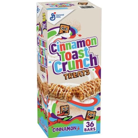 General Mills Cinnamon Toast Crunch Treats 36 Bars 867g I Unicat Cand 39 90