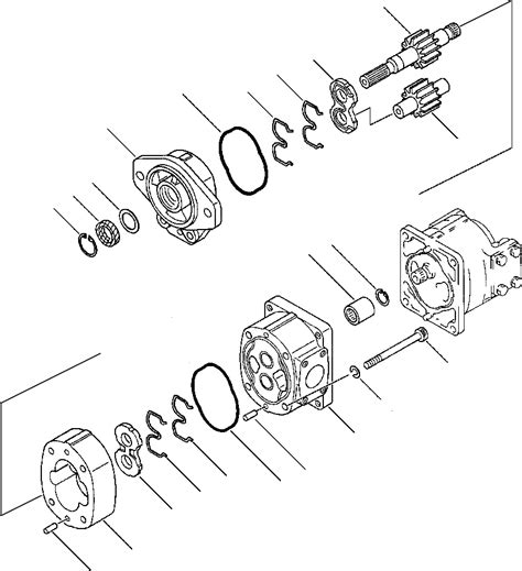 PUMP ASS Y SAL40 705 11 32210 KOMATSU Part Catalog