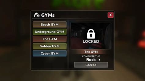 How To Unlock All Gyms In Gym League