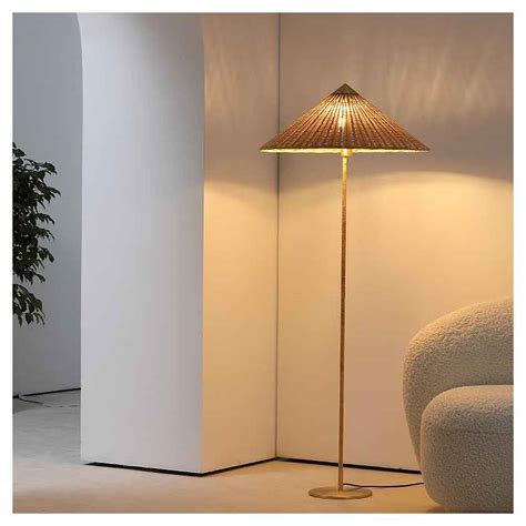 Rattan Floor Lamp Yfactory