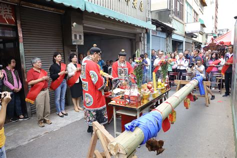 縣定古蹟北港集雅軒修復工程上樑典禮