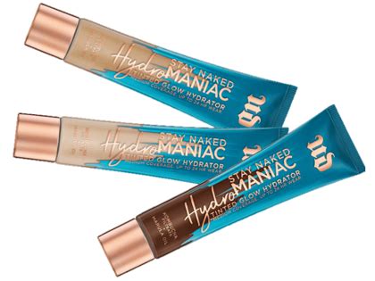 URBAN DECAY STAY NAKED HYDROMANIAC TINTED GLOW HYDRATOR ใหม รองพนท