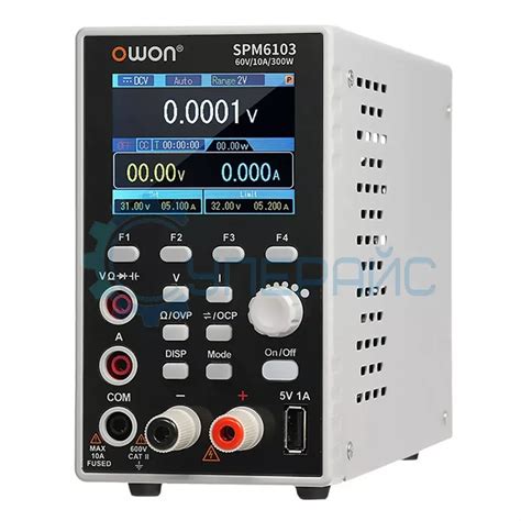 Лабораторный блок питания программируемый OWON SPM6103 (60В, 10А ...