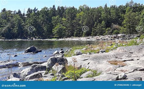 Sweden, Smaland stock photo. Image of stream, smaland - 294624446