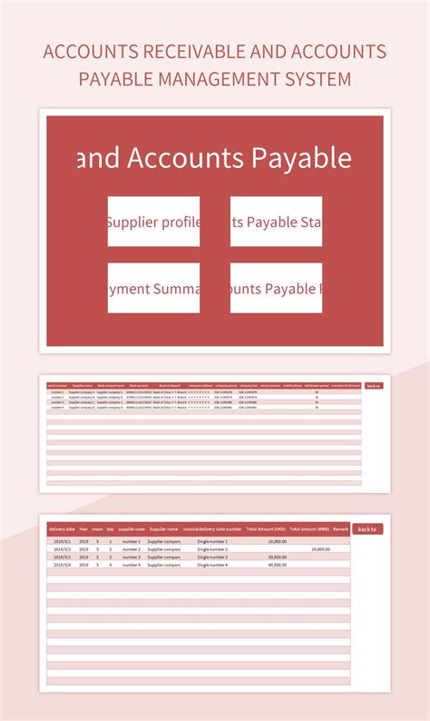 Free Accounts Payable Management Templates For Google Sheets And ...