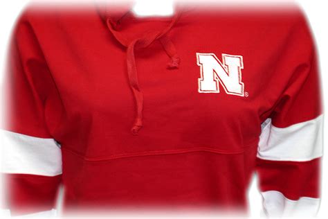 Go Big Red Nebraska N Womens Hoodie