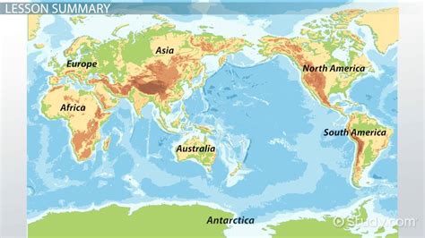 Continent Facts Lesson For Kids Lesson