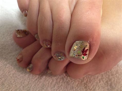 Halloween Toe Nails Fall Toe Nails Gel Nails Manicures Fall Halloween Fall Pedicure Designs