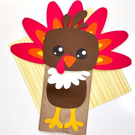 Paper Bag Turkey Craft Made In A Pinch