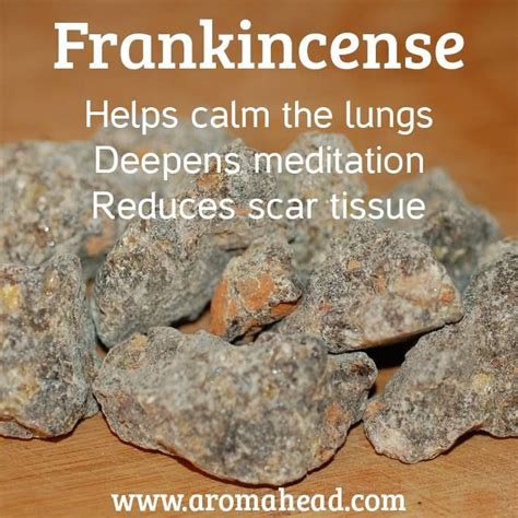 Frankincense Helps Calm The Lungs Deepens Meditation And Reduces Scar