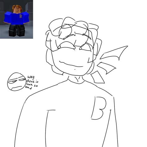 Make A Quick Little Sketch Out Of One Of My Roblox Avatars Rrobloxart