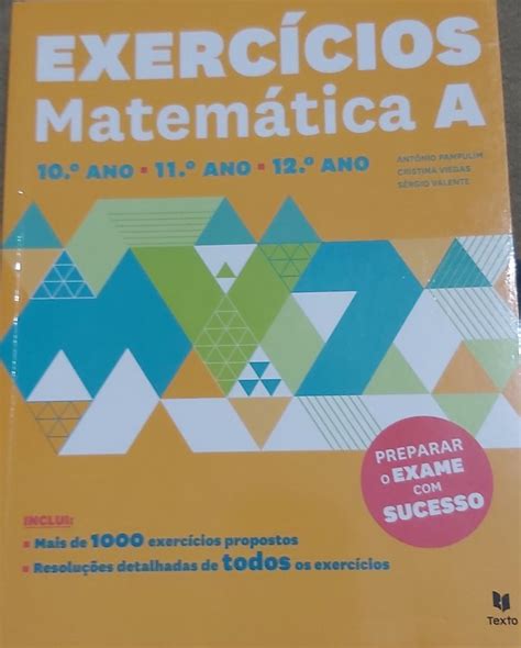 Exercícios Matemática A Trouxemil E Torre De Vilela • Olx Portugal