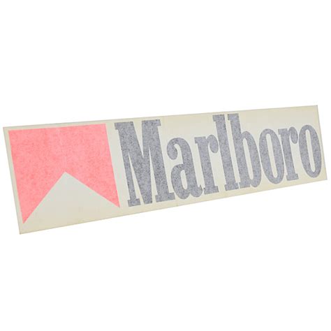 Marlboro Original Logo Sticker Italian Auto Parts Gadgets Store