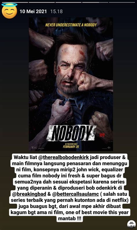 Movie Menfess On Twitter Review Singkat Mvs Nobody On Netflix