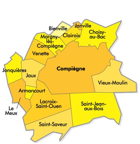 Agglomération de la région de Compiègne