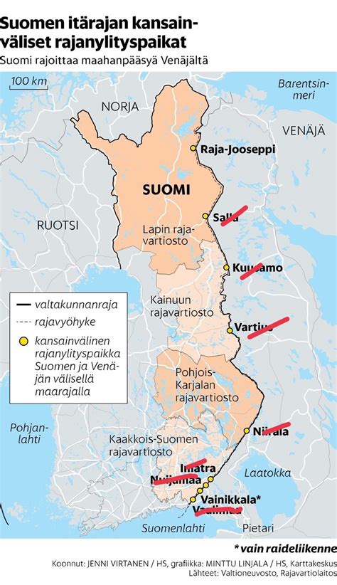 Bne Intellinews Finland Closes All But One Border Crossing With Russia