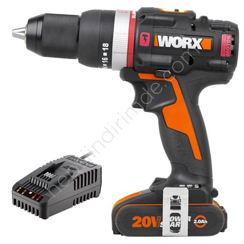 Worx Wx Jcr C Volt Ah Li Ion K M Rs Z Profesyonel Darbeli Matkap