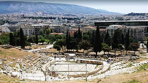 Theatre Of Dionysus In The Slope Of The Acropolis