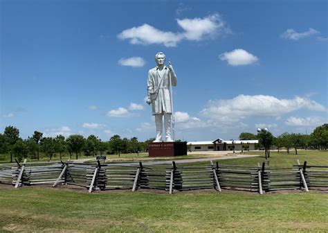 The Texas Bucket List – Stephen F. Austin Statue in Angleton