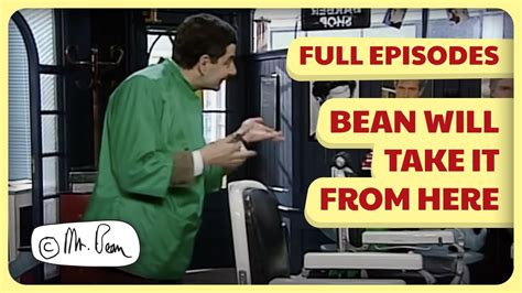 At The Barber S Mr Bean Full Episode Mr Bean Official Youtube