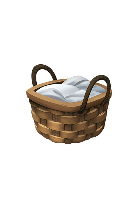 The Emoji Depicts A Woven Basket With A Handle The Basket Is