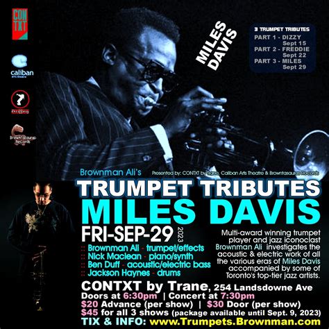 TRUMPET TRIBUTES: 3 – MILES DAVIS