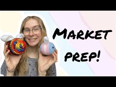 Crochet Amigurumi Market Prep Putting Price Tags On Everything YouTube