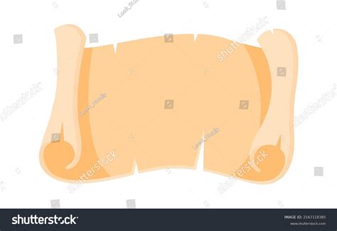 Ancient Papyrus Scroll Vector Illustration Stock Vector (Royalty Free) 2167118385 | Shutterstock