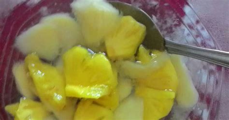 Resep Manisan Nanas Dan Mangga Enak Dan Mudah Cookpad