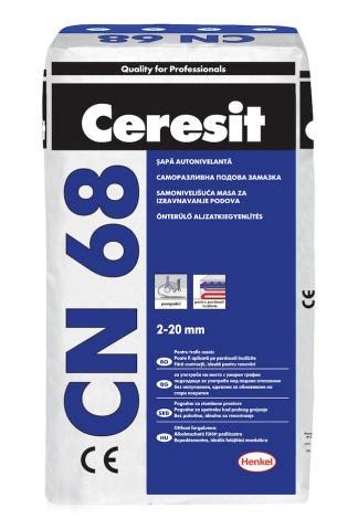Ceresit CN 68 25kg Samonivelační hmota 2-15mm - Distrimo